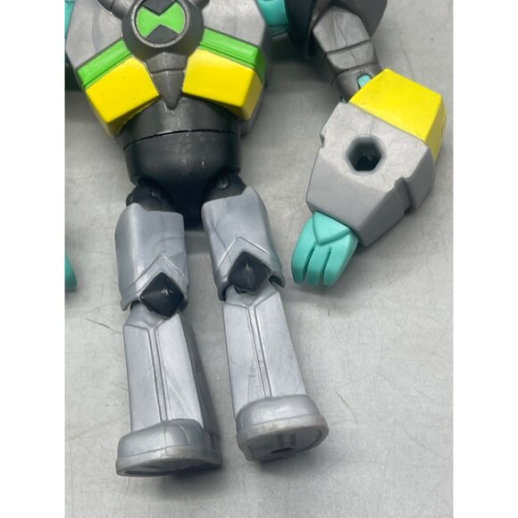 Ben 10 omni kix Armored Diamondhead action Figure gray 5" READ - Picture 2 of 9